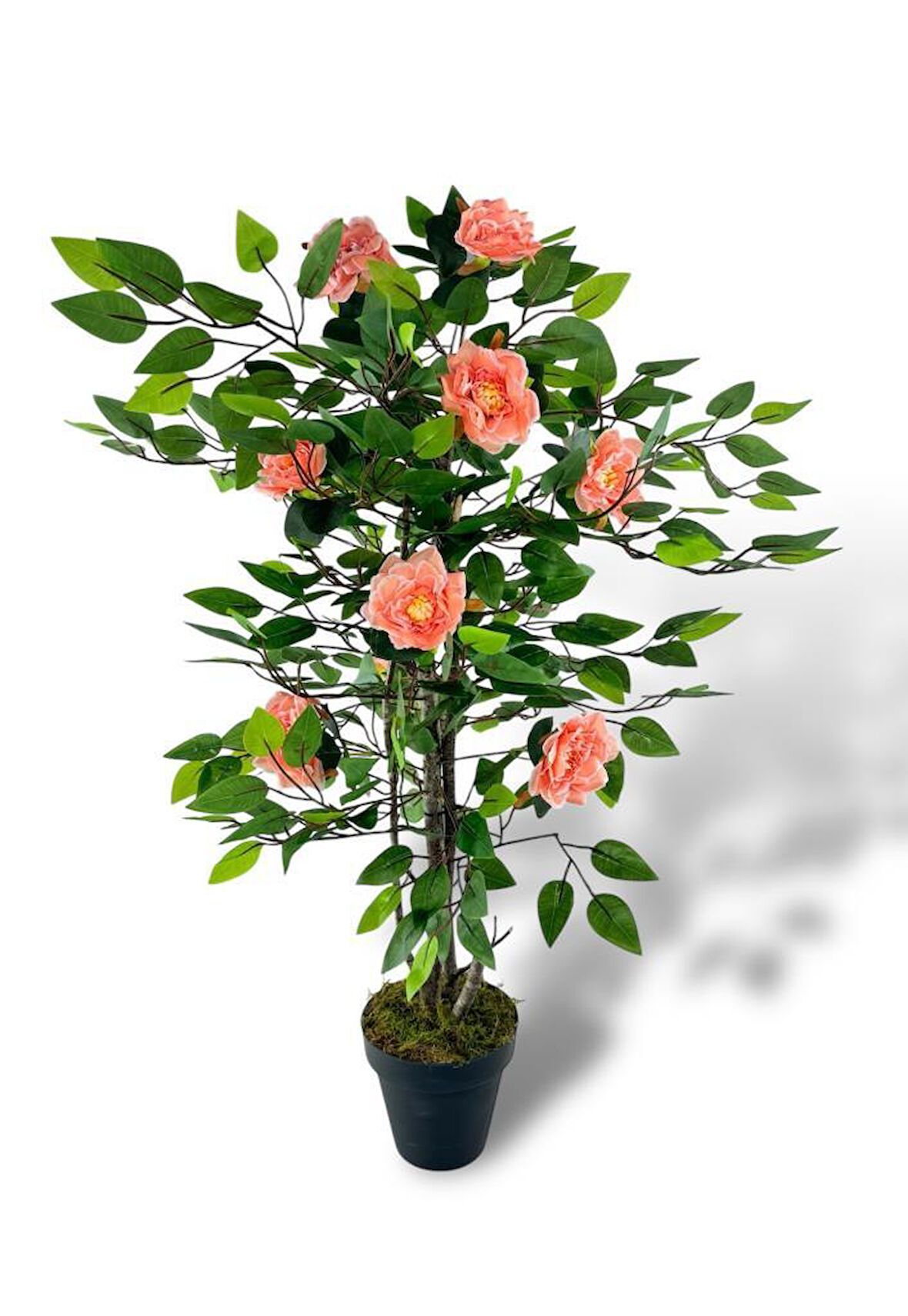 Yapay Ağaç Somon Nilüfer Ağacı 90cm