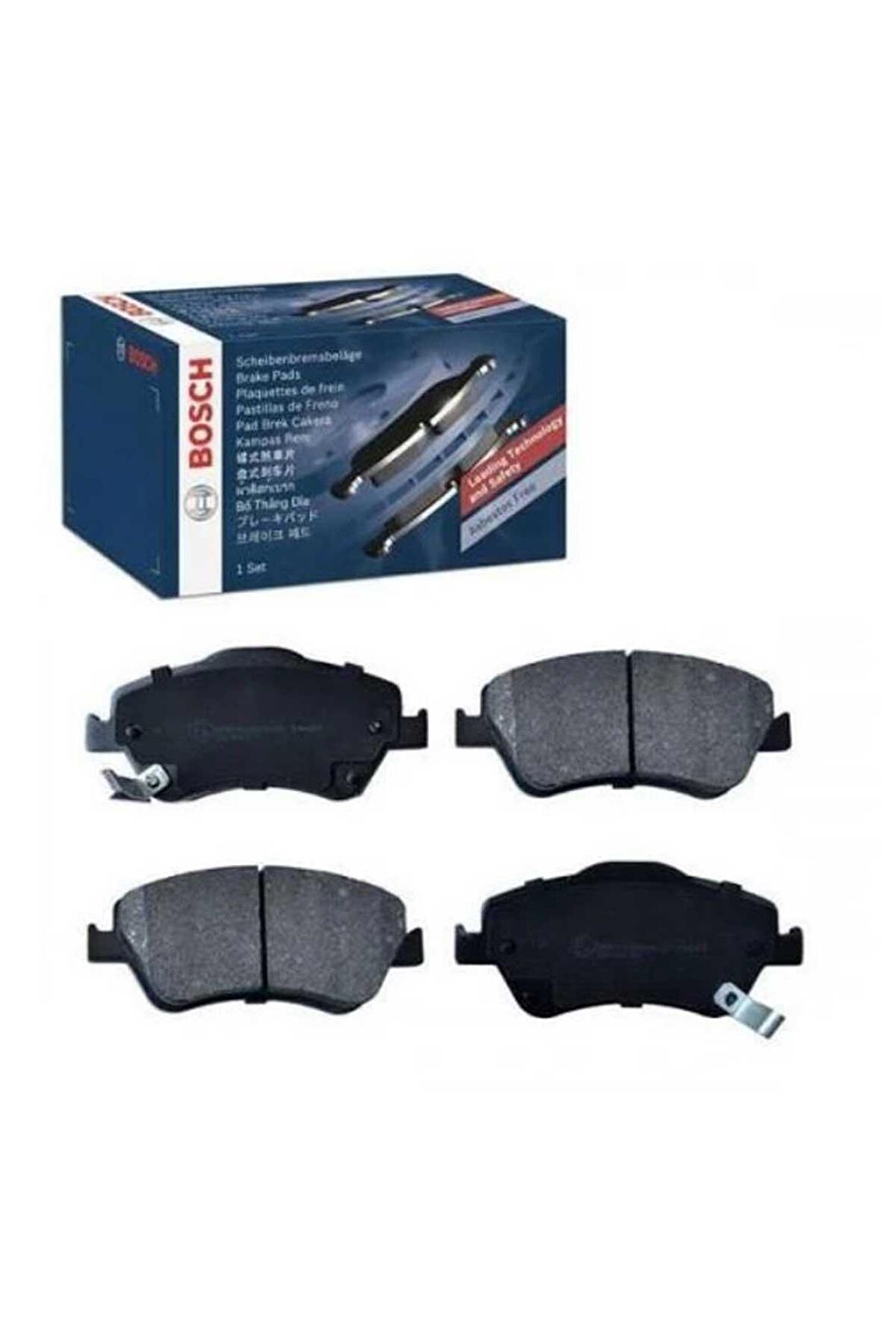 Toyota Corolla E18 1.4 D-4D Dizel Ön Fren Balatası 2013-2018 Bosch Takım