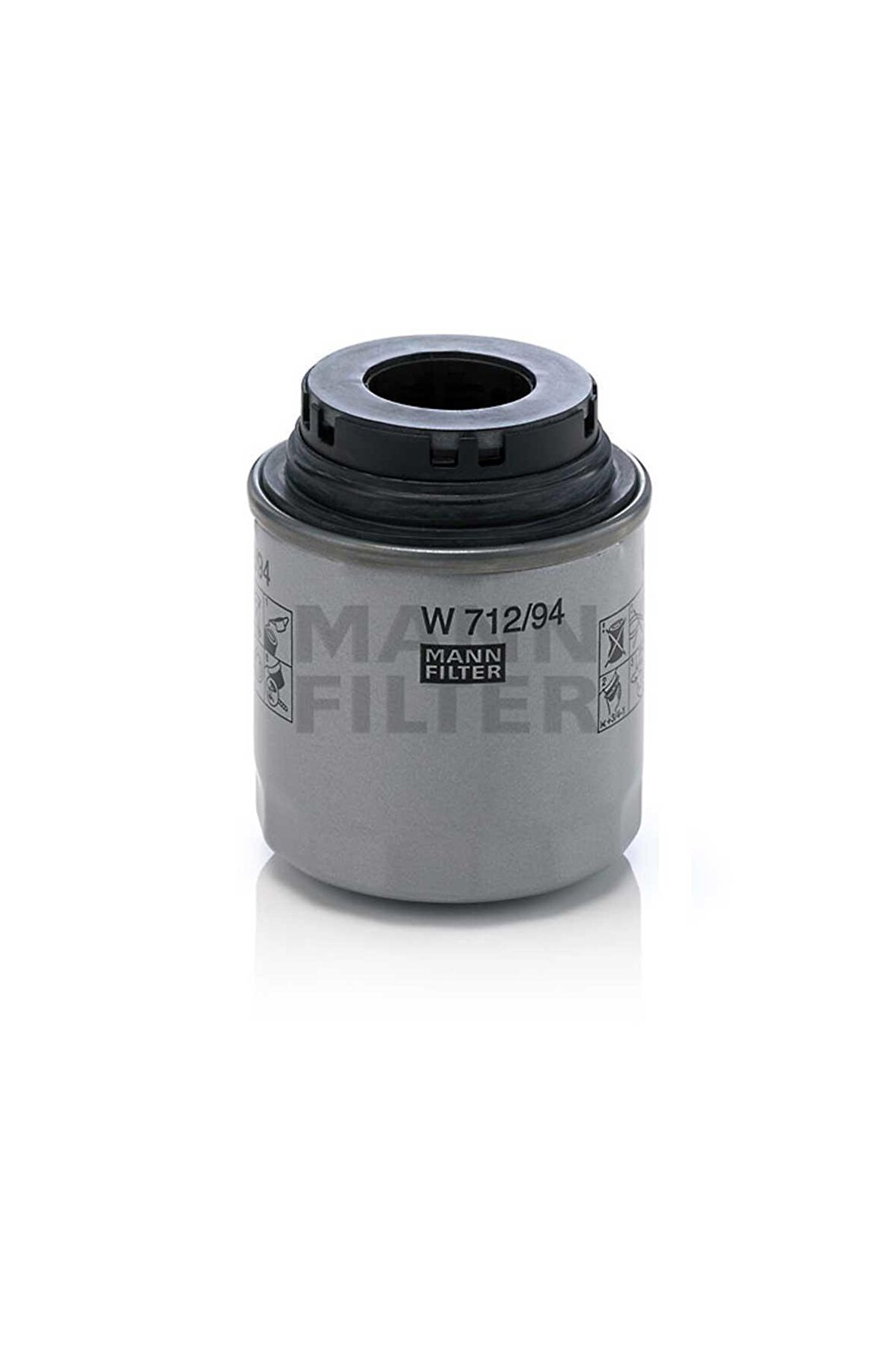 Seat Leon 1.2 TSI Benzinli Yağ Filtresi 2011-2012 Mann Filter