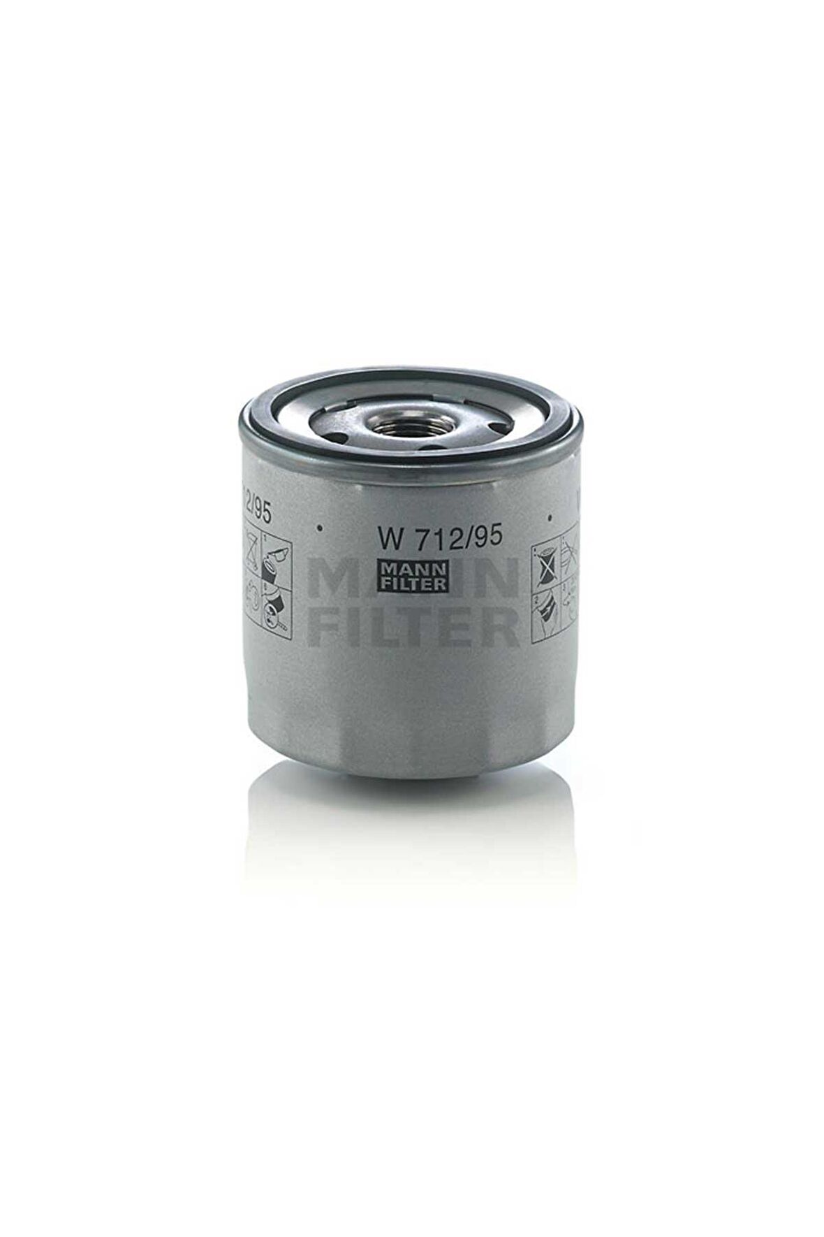 VW Passat B8 1.5 TSI Yağ Filtresi 2019-2022 Mann Filter