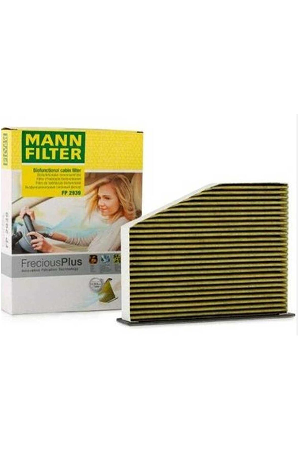 VW CC Alerjik Polen Filtresi 2009-2018 Mann Filter