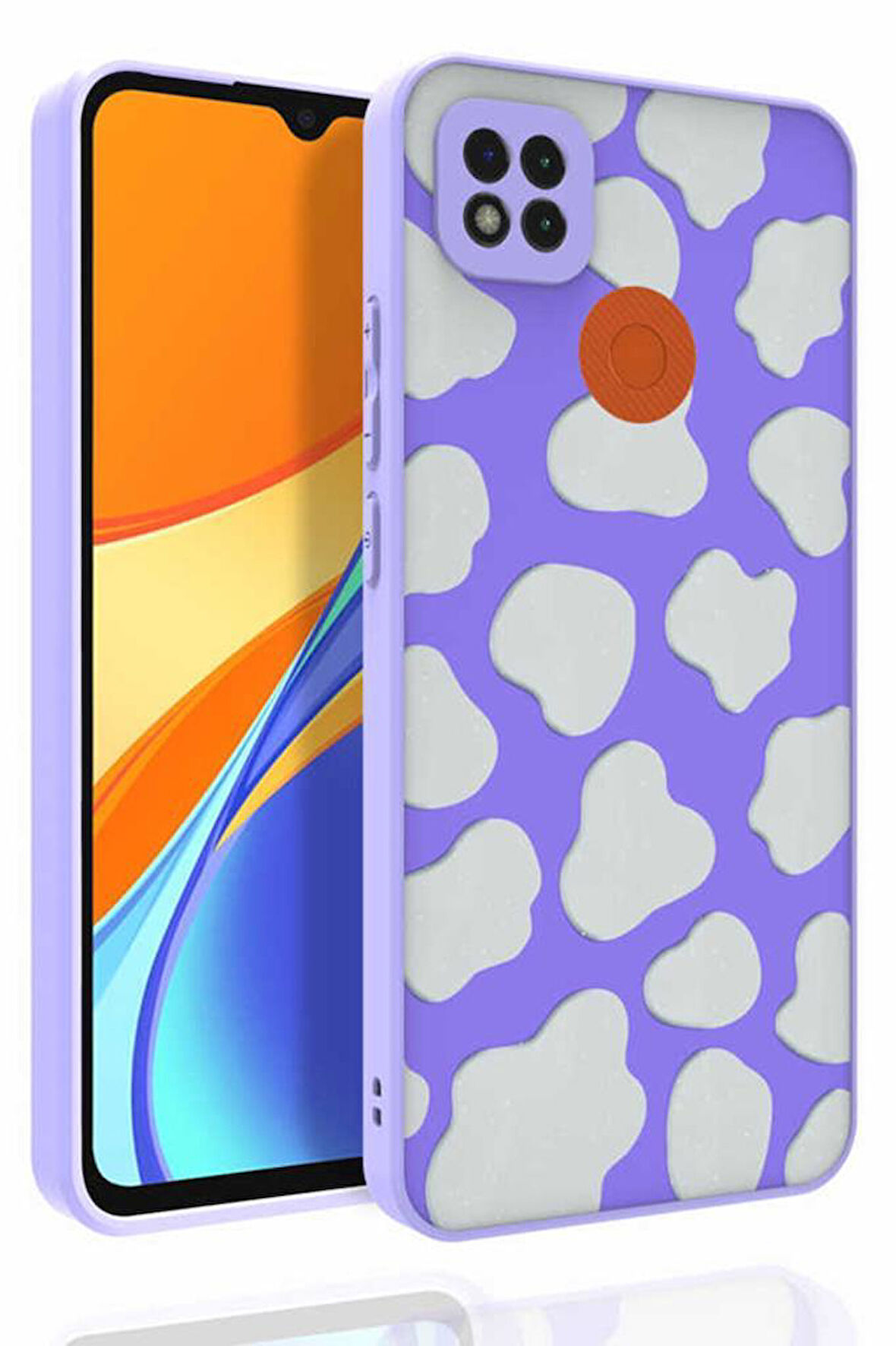 Xiaomi Redmi 9C Kılıf Desenli Kamera Korumalı Nora Silikon Kapak