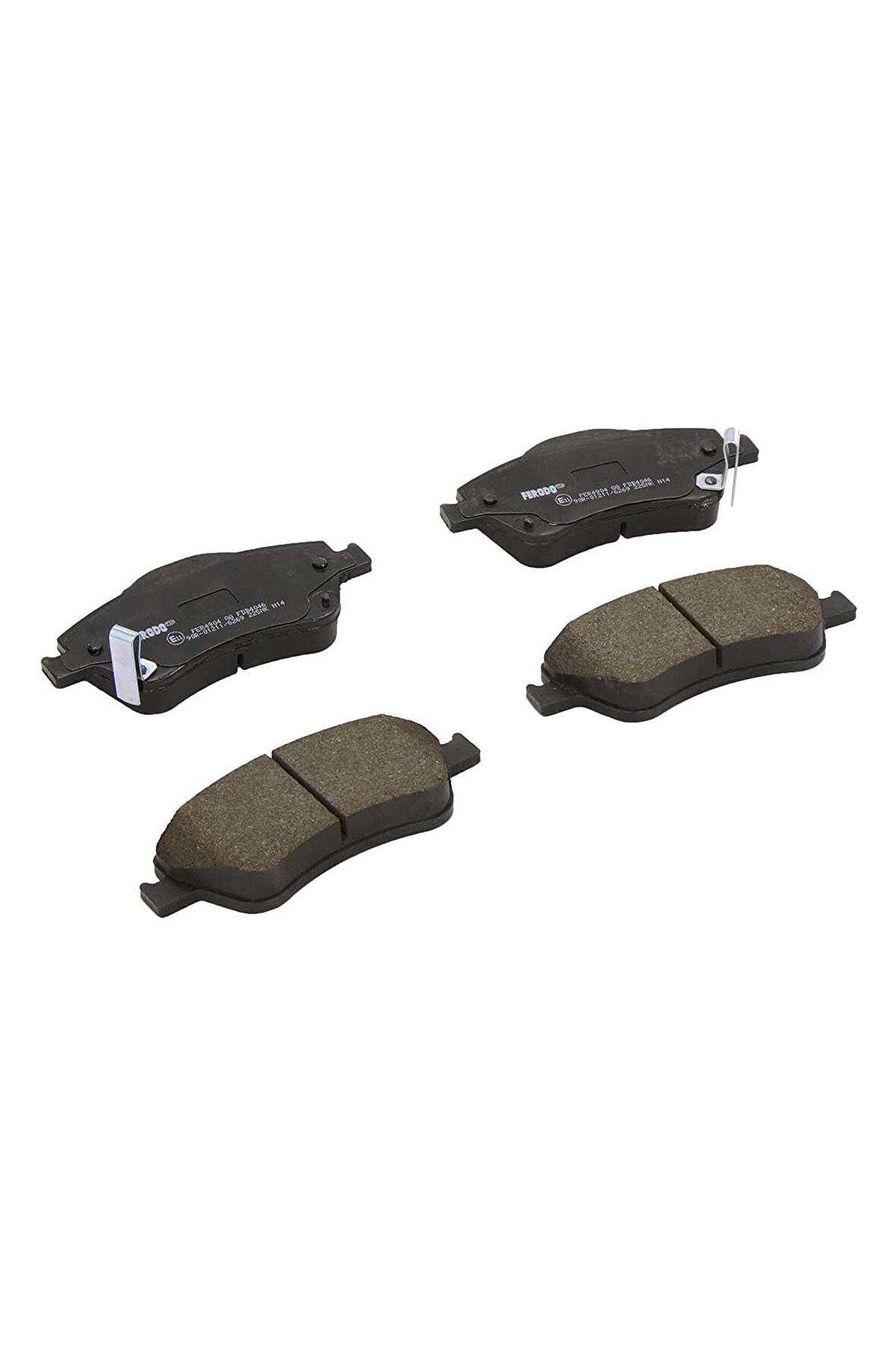 Toyota Auris 1.4 D-4D Dizel Ön Fren Balatası 2007-2012 Ferodo Takım