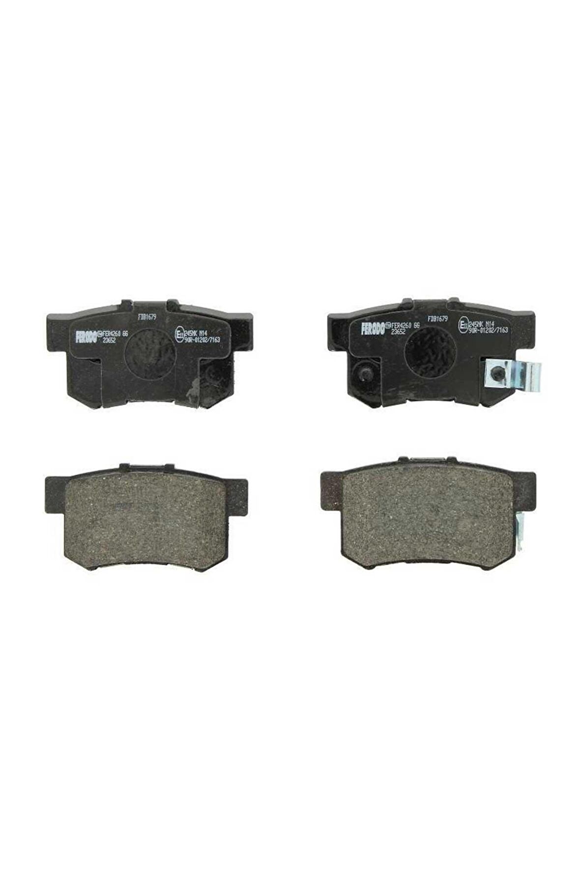 Honda Civic Arka Fren Balatası 2002-2006 Ferodo Takım