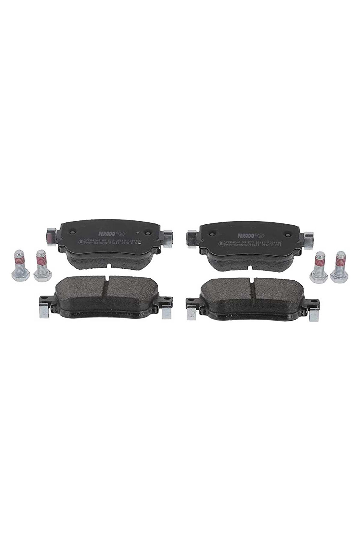 VW Caddy Arka Fren Balatası 2011-2020 Ferodo Takım