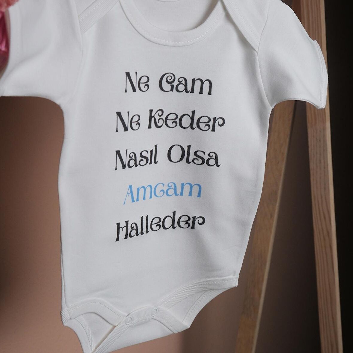 Pamuklu Bebek Zıbını Özel Tasarım Amcam Halleder