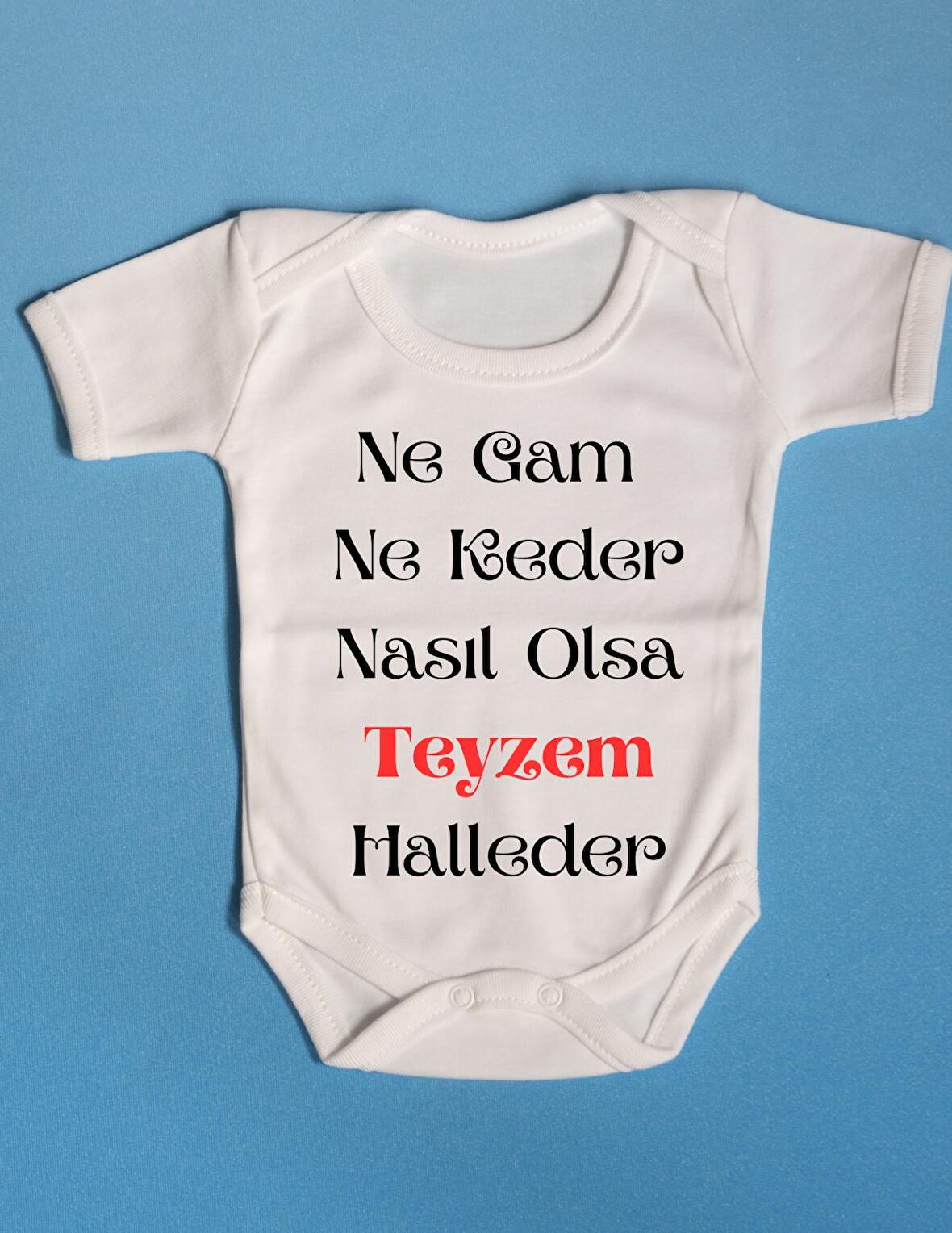 Pamuklu Bebek Zıbını Özel Tasarım Teyzem Halleder