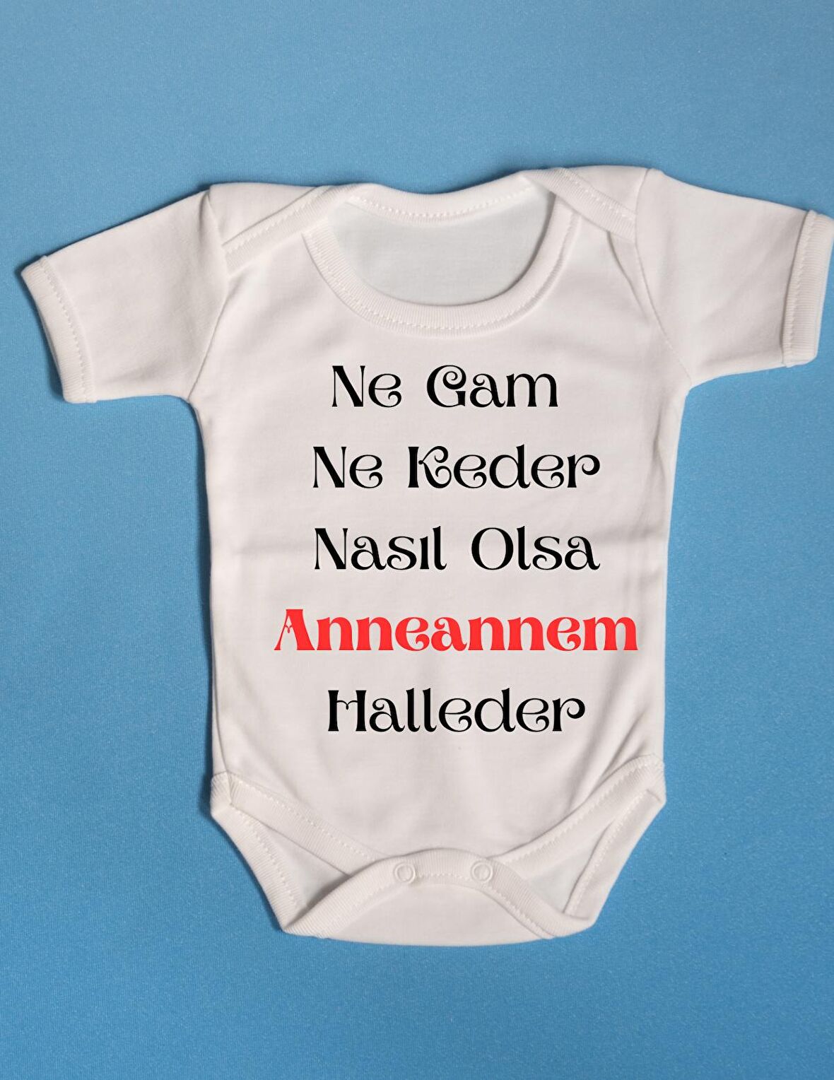 Pamuklu Bebek Zıbını Özel Tasarım Anneannem Halleder
