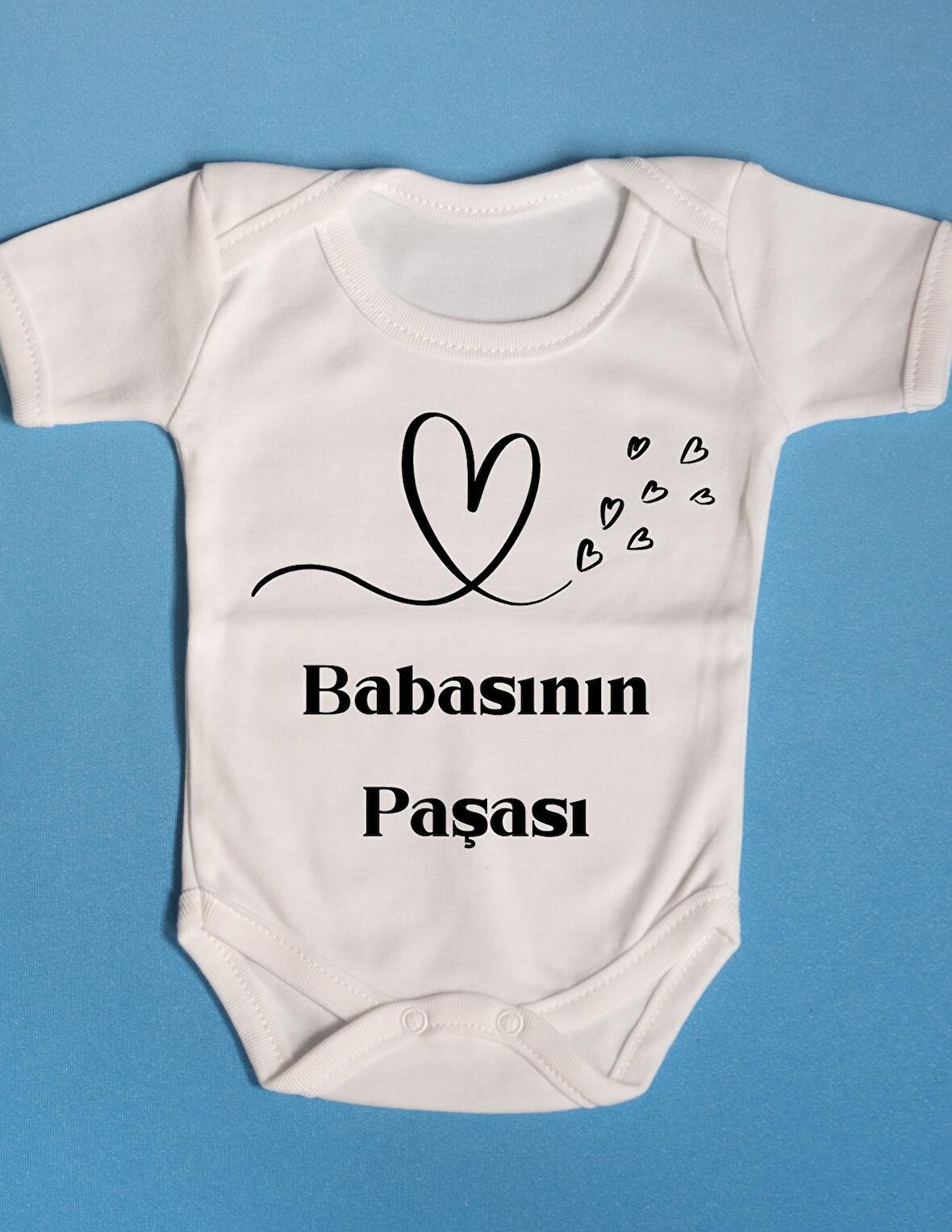 Pamuklu Bebek Zıbını Babasının Paşası Yazılı
