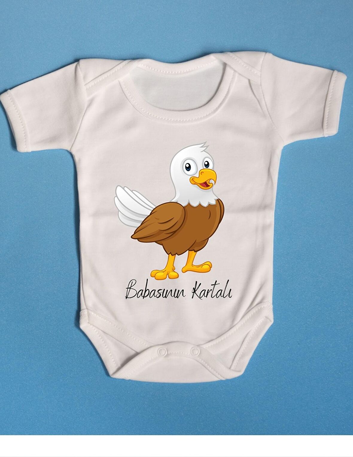 Pamuklu Bebek Zıbını Babasının Kartalı