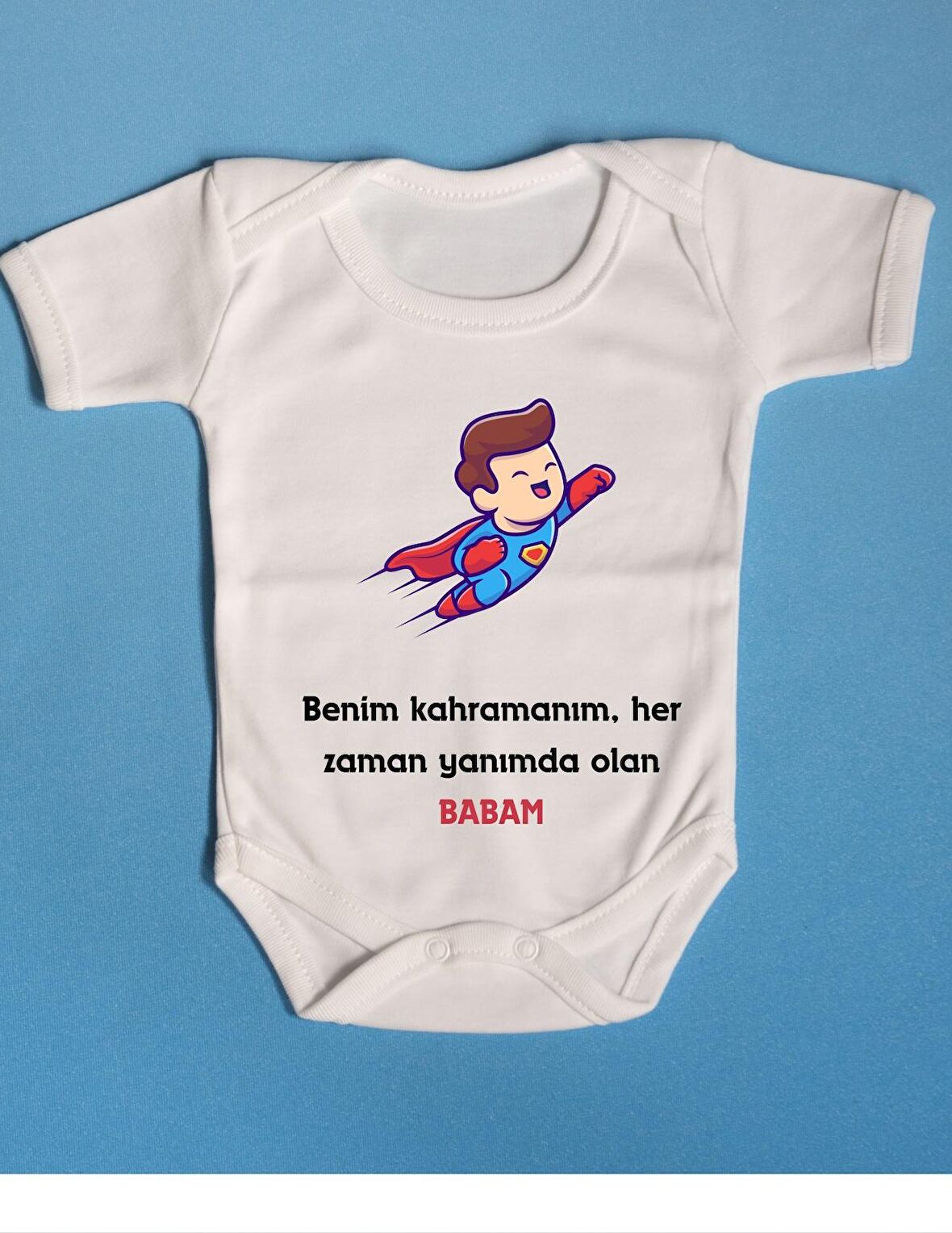 Pamuklu Bebek Zıbını Kahramanım Babam