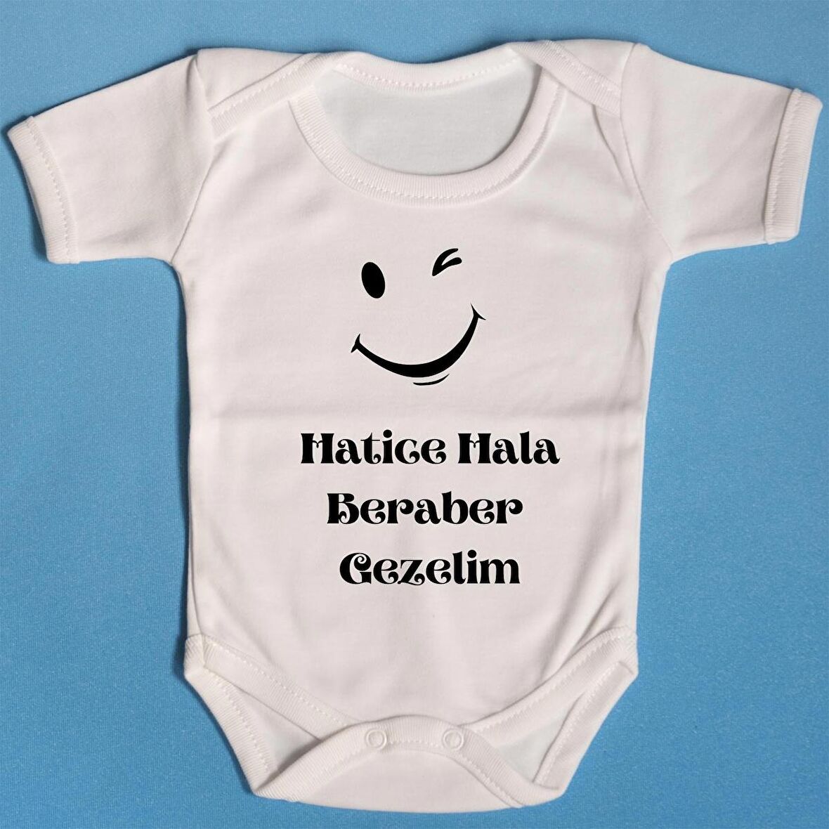 Pamuklu Bebek Zıbını İsme Özel Hatice Hala Beraber Gezelim