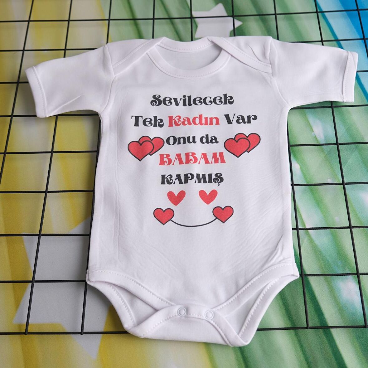 Pamuklu Bebek Zıbını İsme Özel hazırlanmış