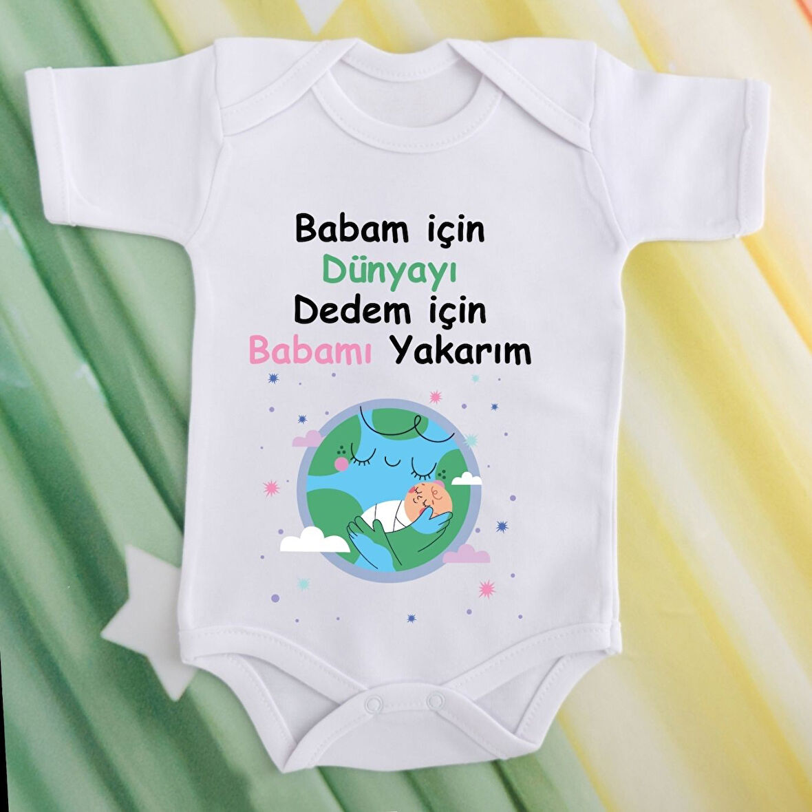Pamuklu Bebek Zıbını Bebek ismine Özel 0056