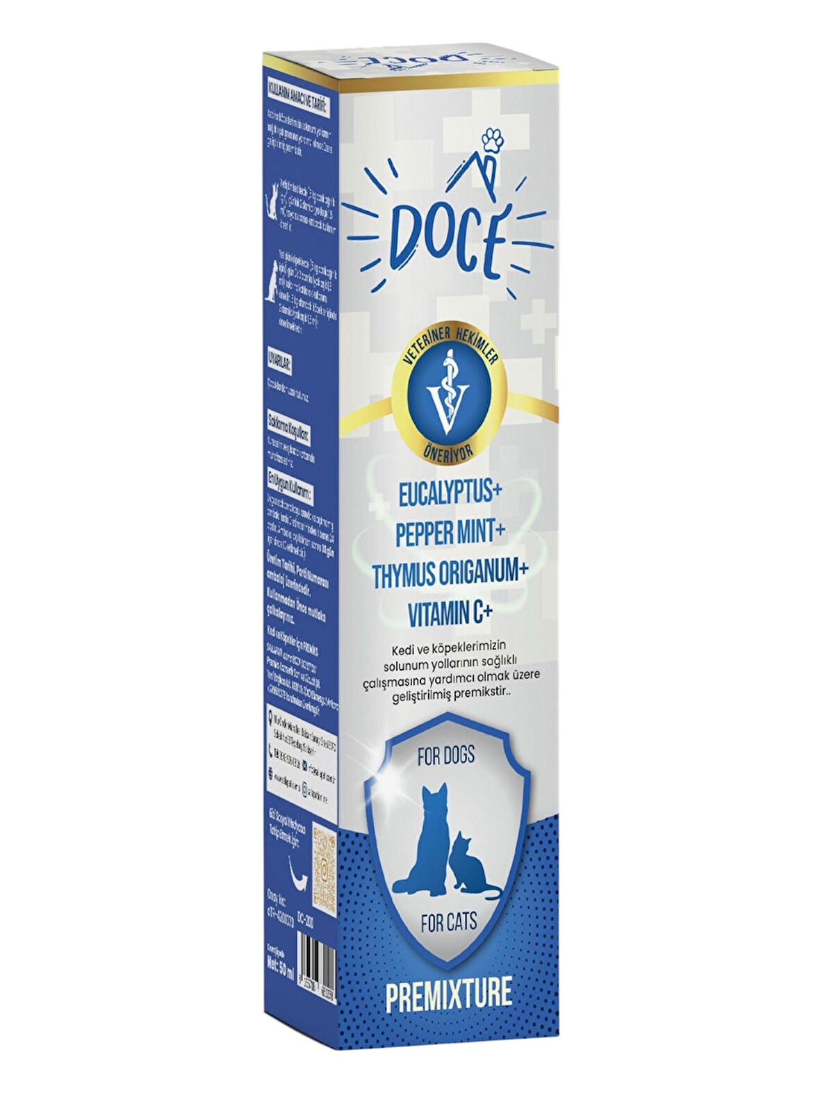 Doce Kedi Köpek Solunum Yolu 50 ML