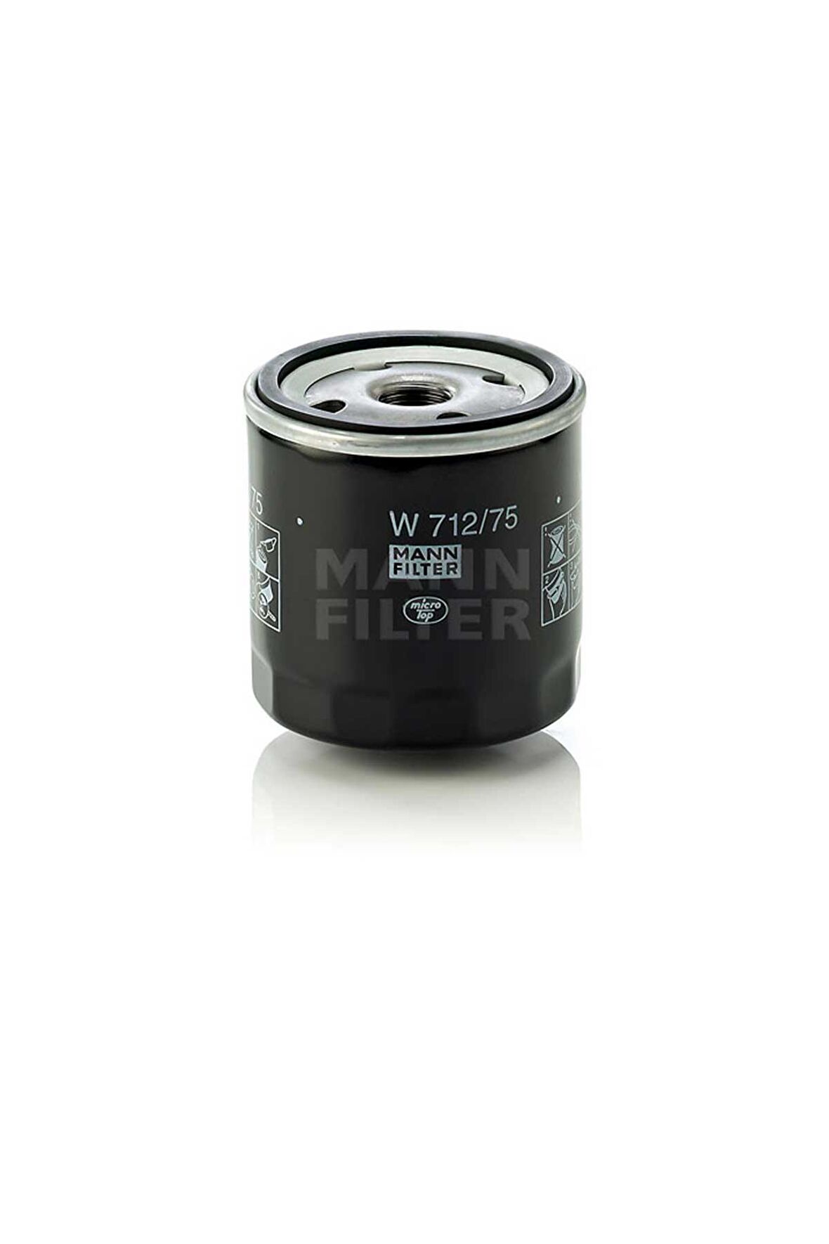 Opel Vectra B 2.0 Benzinli Yağ Filtresi 1996-2001 Mann Filter
