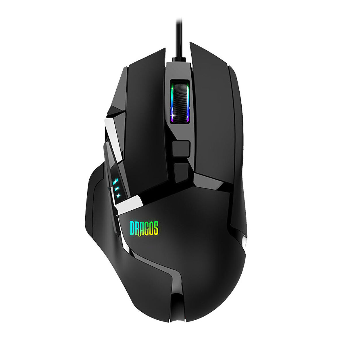 Dragos XM92 20000 DPI Usb Kablolu Siyah RGB Gaming Optik Mouse