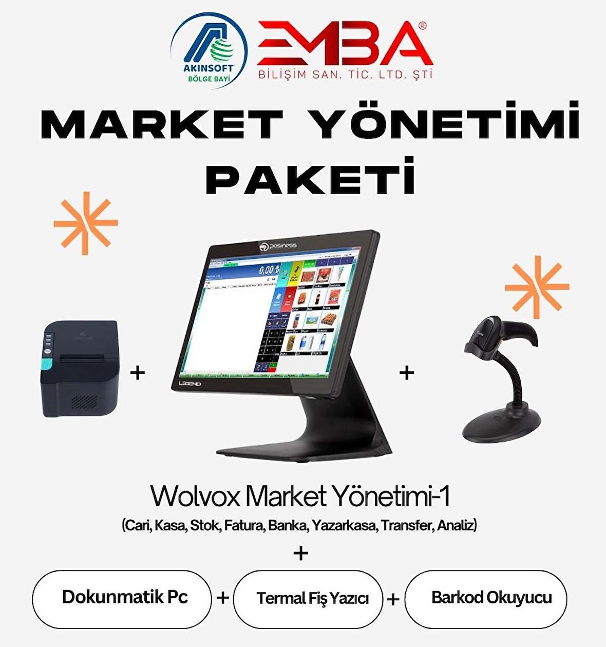 AKINSOFT MARKET YÖNETİMİ PAKET-1