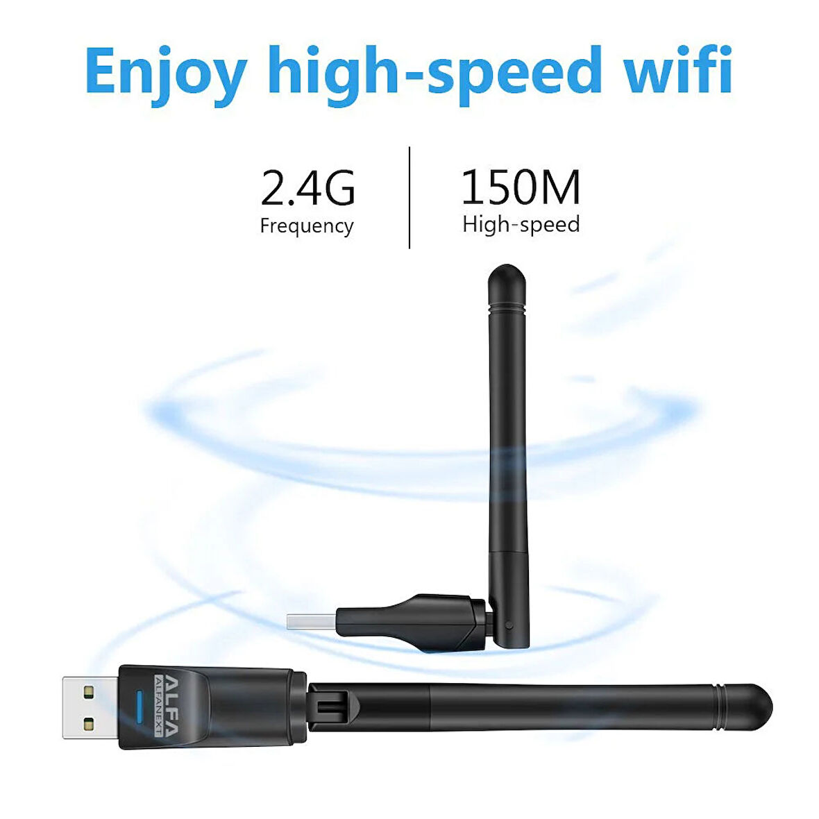 Alfa UW07 150Mbps USB Wireless Adaptör