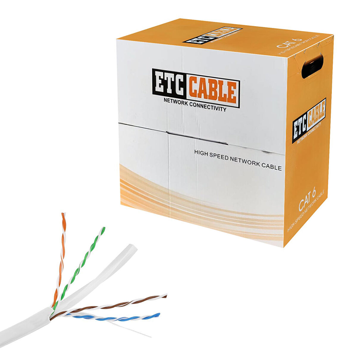 ETC Cat6 Kablo 23Awg 305 Metre