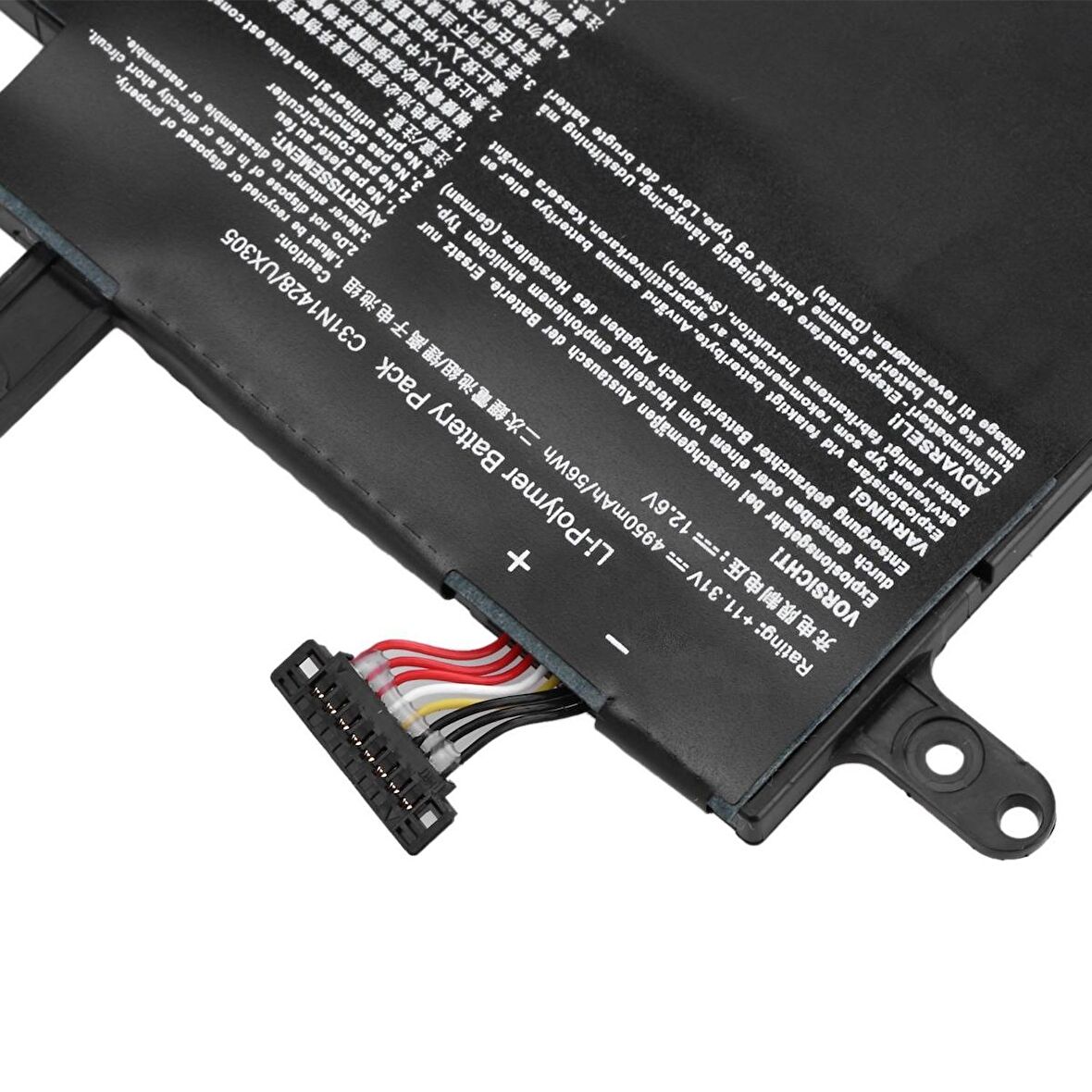 Asus UX306UA Notebook Batarya Laptop Pil V1