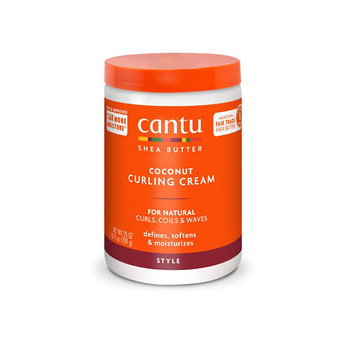 Cantu Kıvrıcık ve Dalgalı Saçlar Hindistan Cevizli Bukle Yapıcı Saç Kremi 709 gr