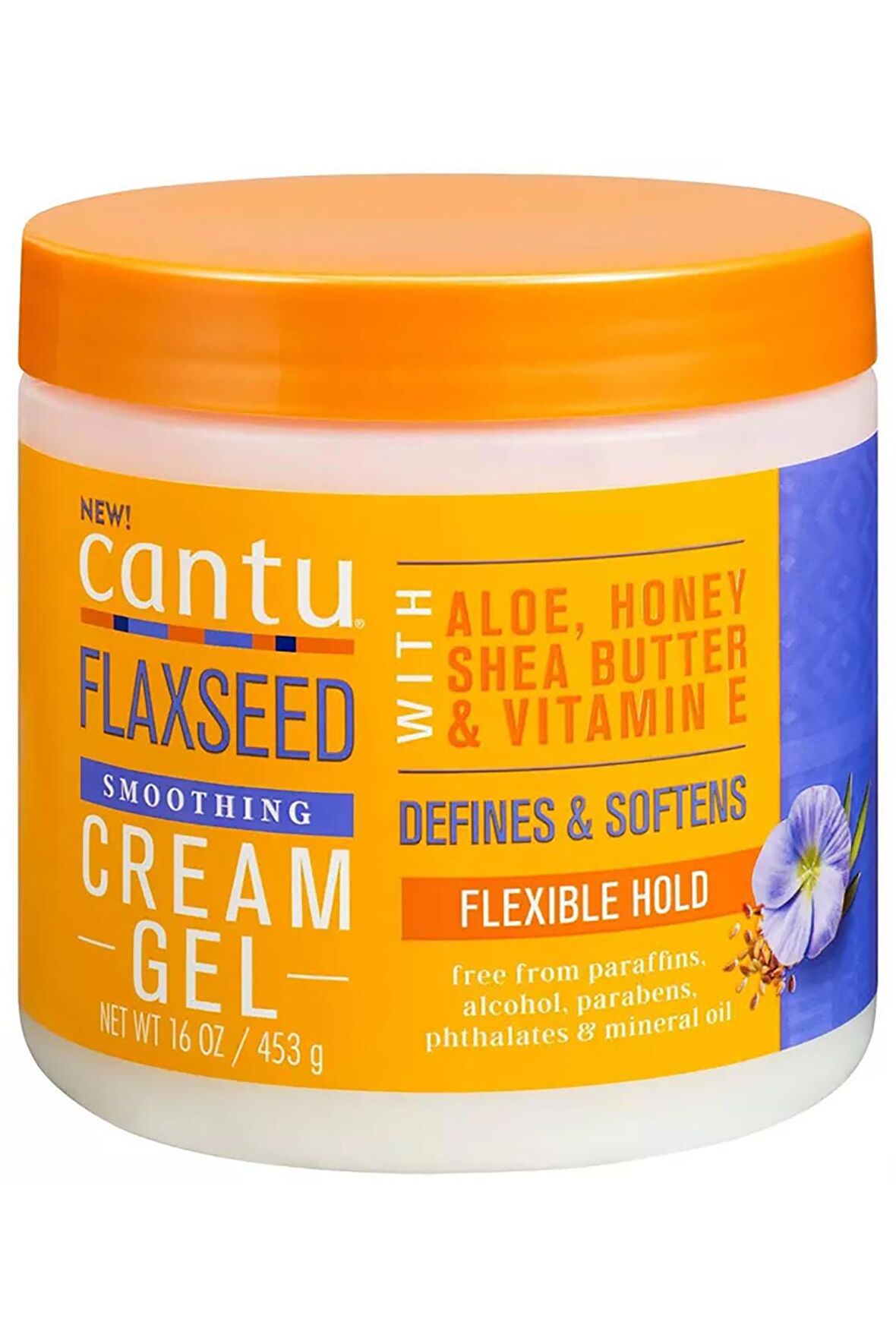 Cantu Flaxseed Smoothing Cream Jel 453GR