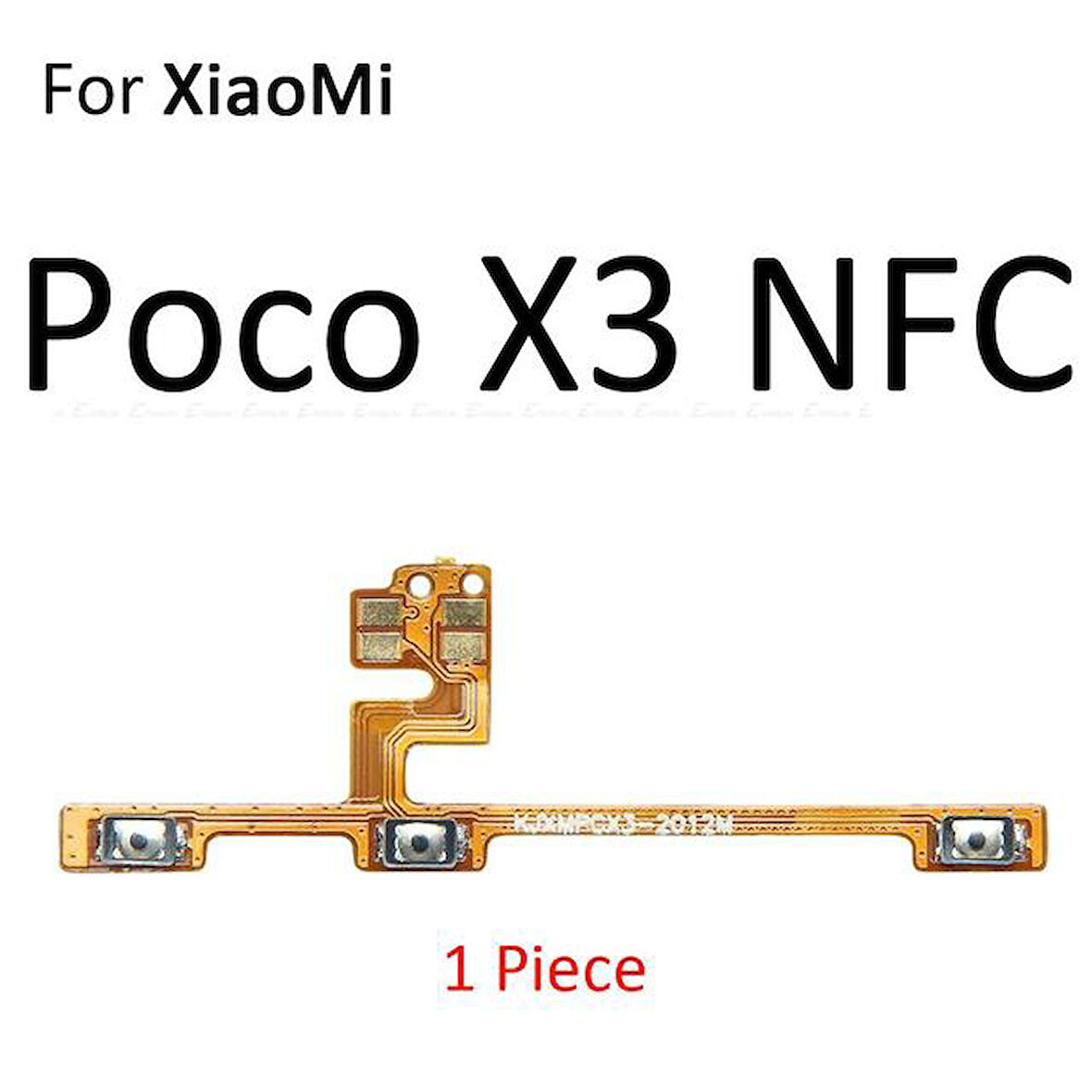 Tkgz Xiaomi POCOPHONE X3 NFC On Off Yan Ses Filmi