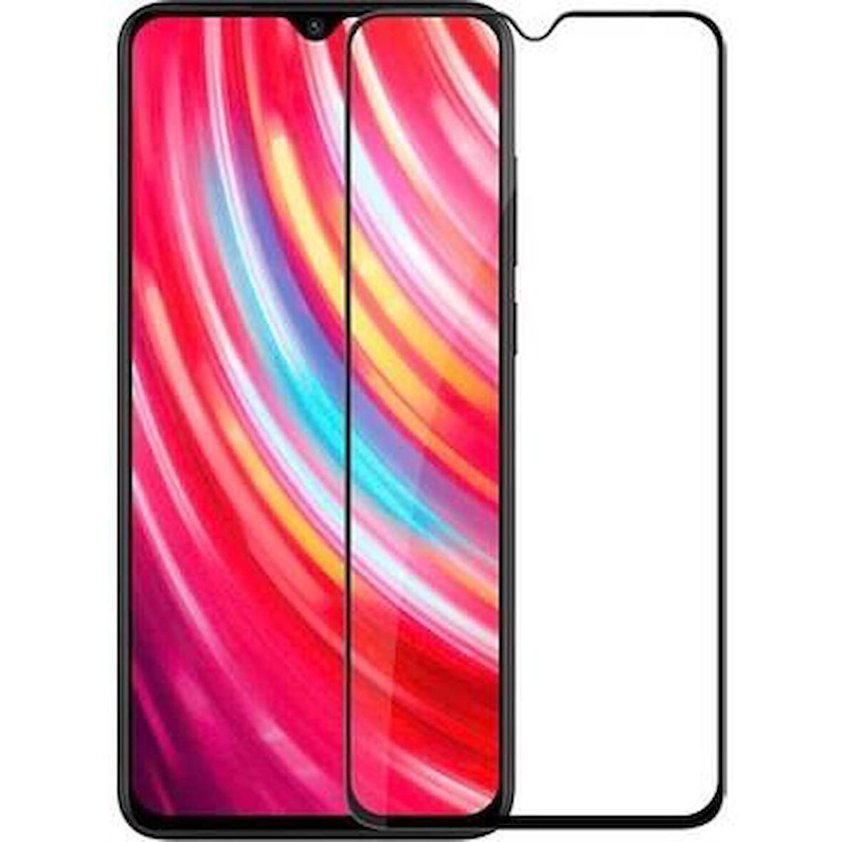 Xiaomi Redmi Note 9 Akfa Metalik Şeffaf Ekran Koruyucu