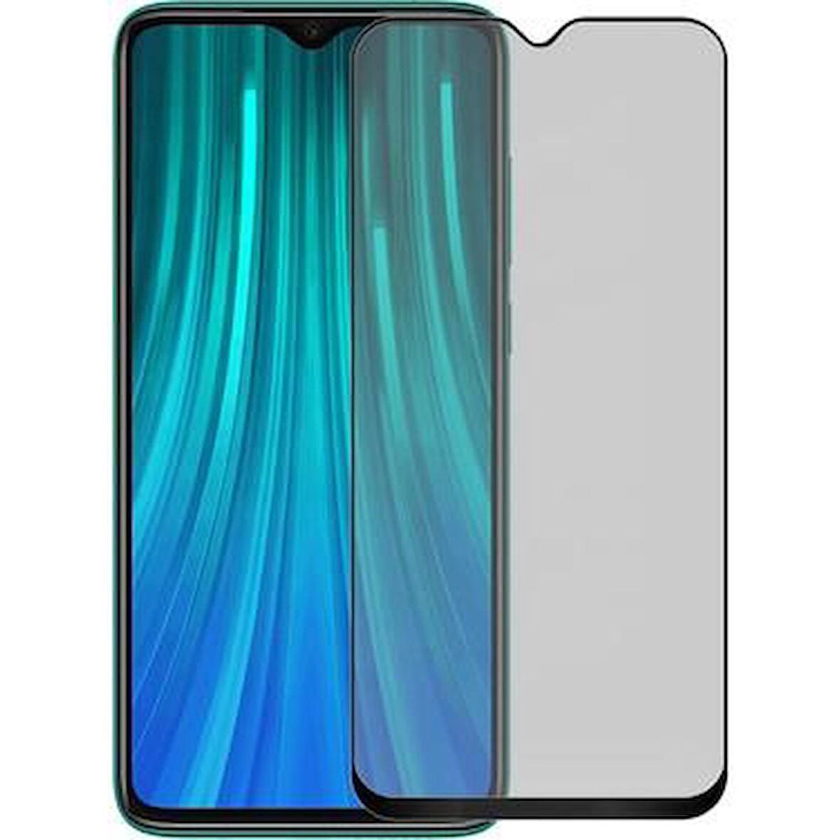 Xiaomi Redmi Note 8 Pro Akfa Metalik Şeffaf Ekran Koruyucu