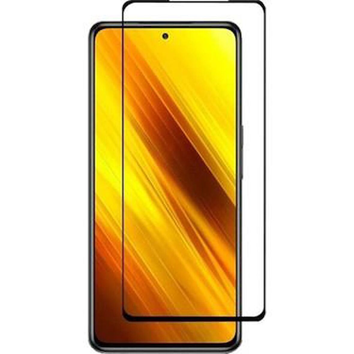 Xiaomi Poco M4 Pro 5G Akfa Metalik Şeffaf Ekran Koruyucu