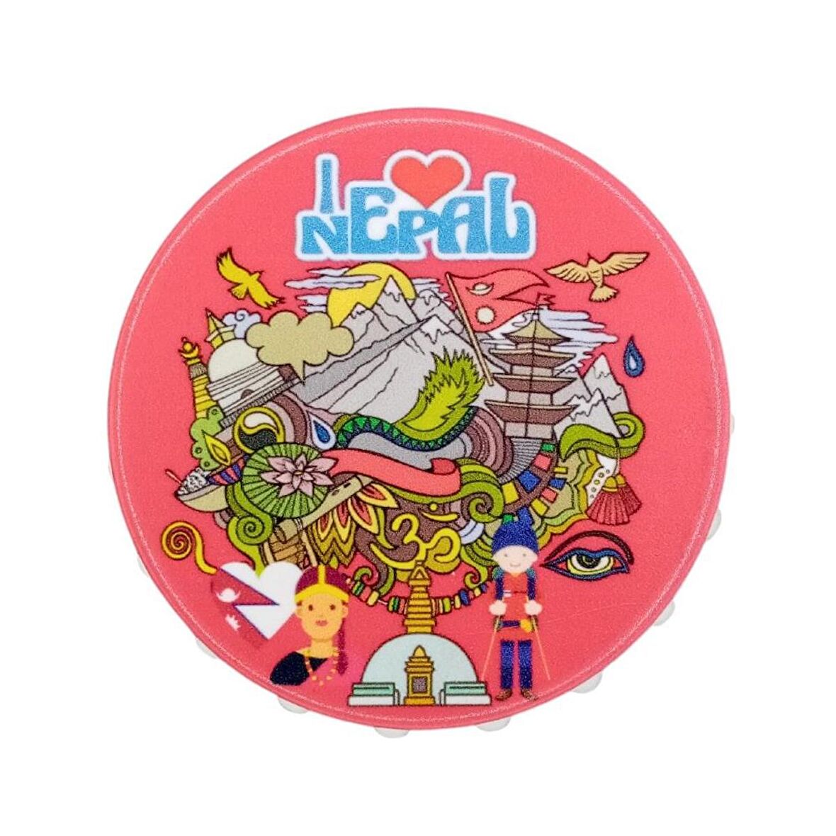 Nepal Temalı Magnet Kapak Açacak