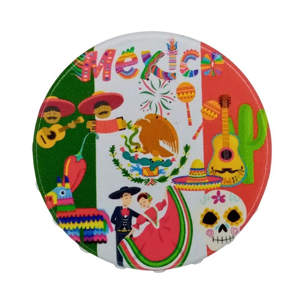 Meksika Temalı Magnet Kapak Açacak