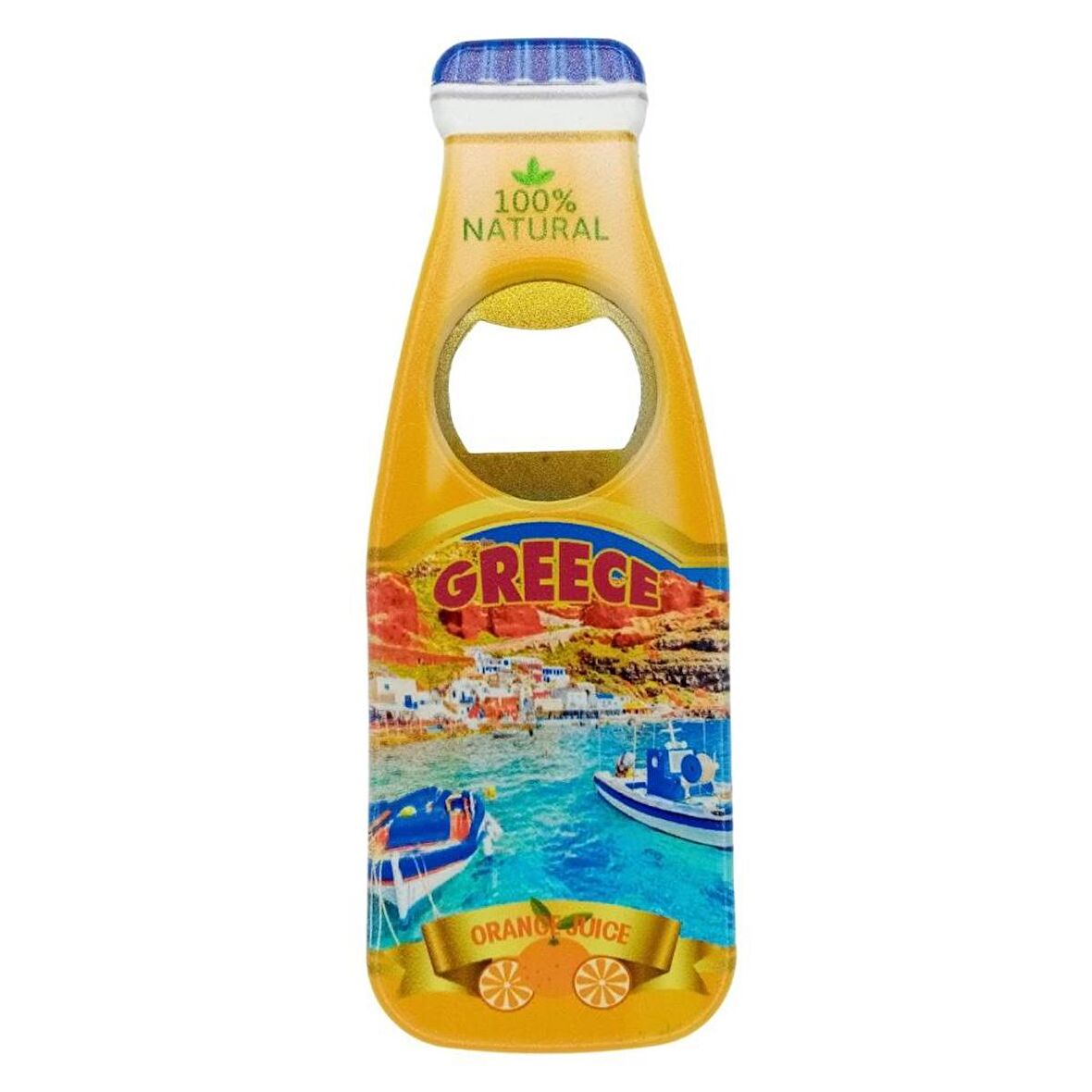 Yunanistan Temalı Magnet Şişe Açacak