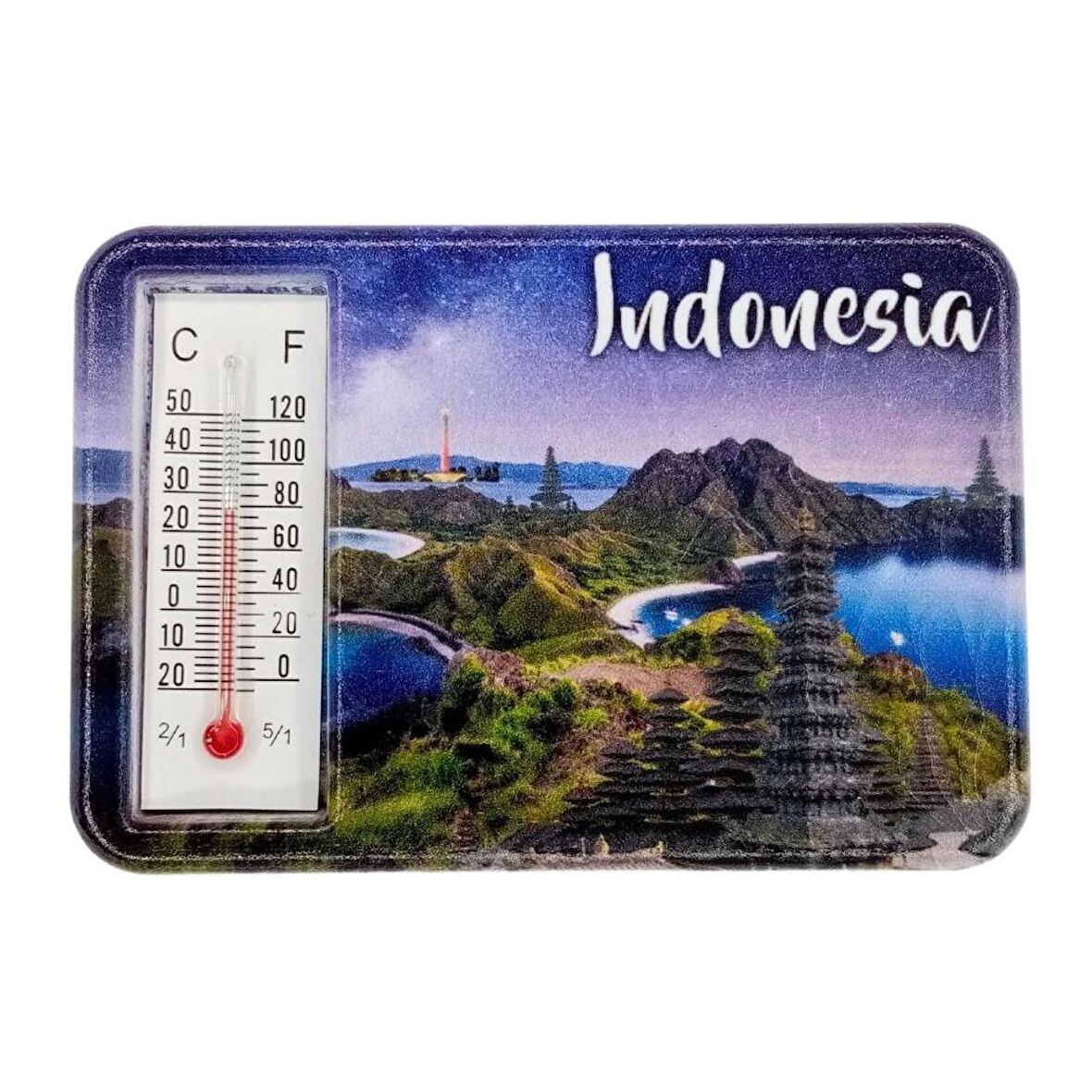 Endonezya Temalı Dereceli Magnet