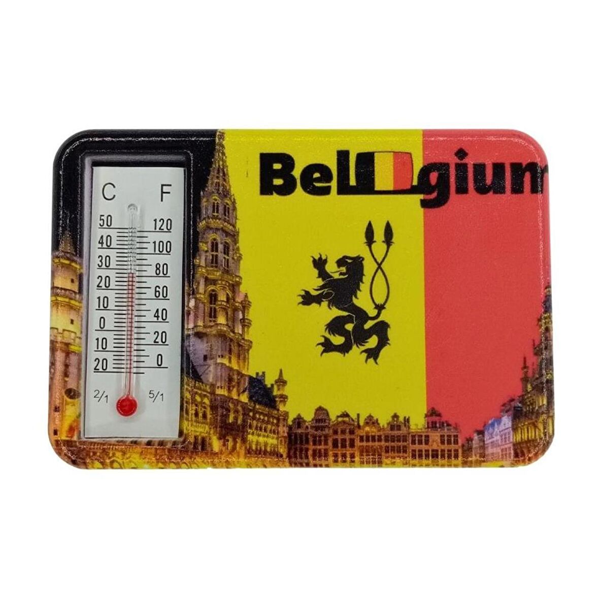 Belçika Temalı Dereceli Magnet