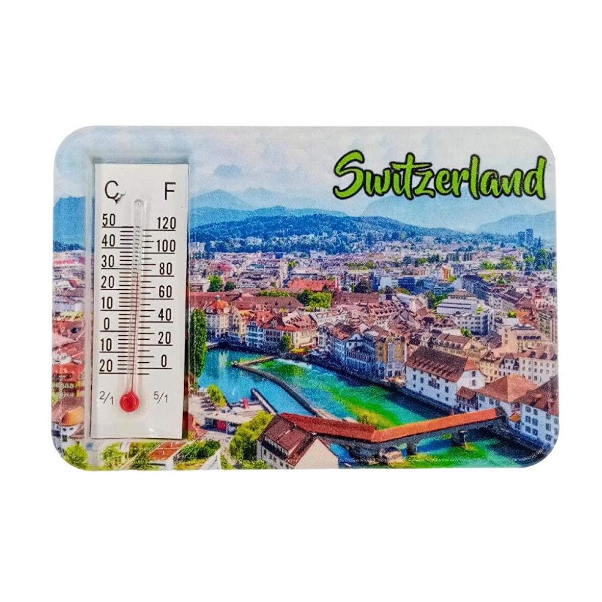 İsviçre Temalı Dereceli Magnet