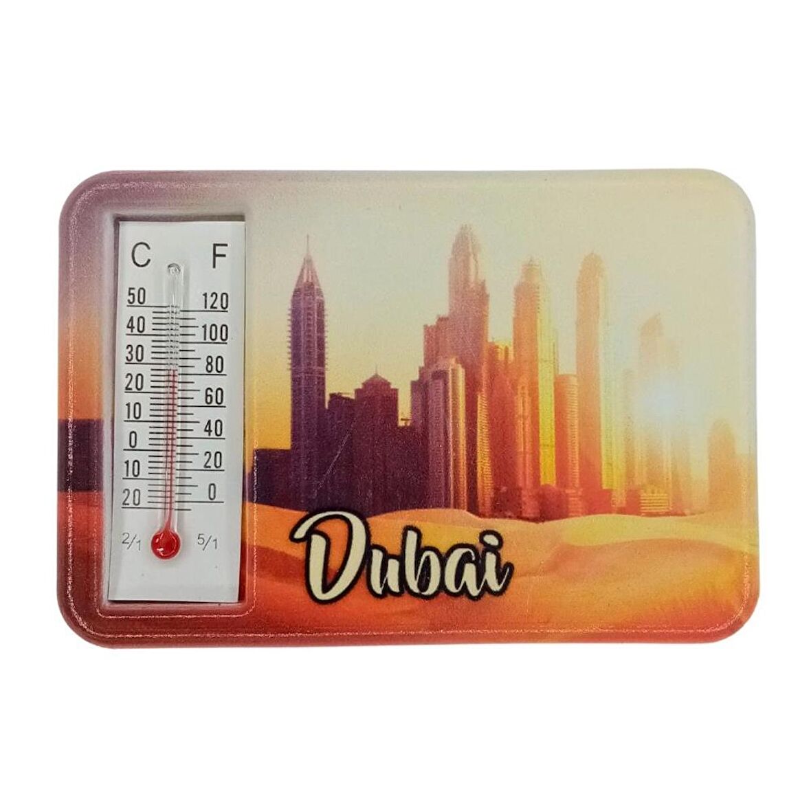 Dubai Temalı Dereceli Magnet