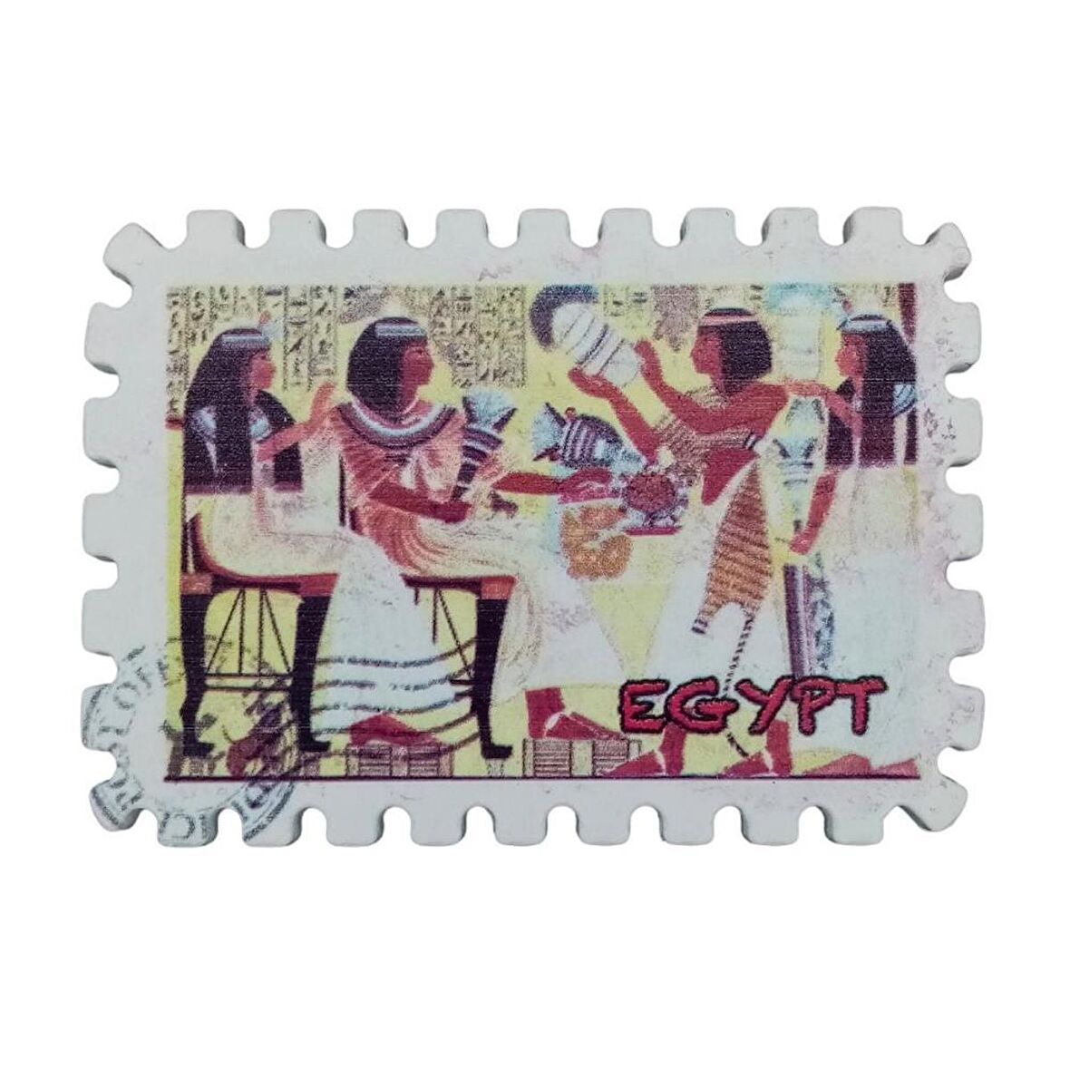 Mısır Temalı Pul Magnet