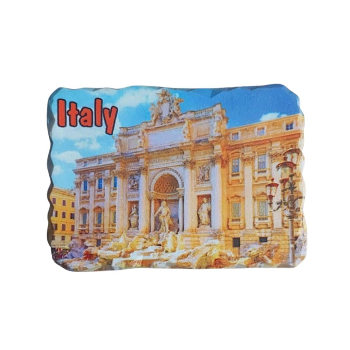 İtalya Temalı Kırık Magnet