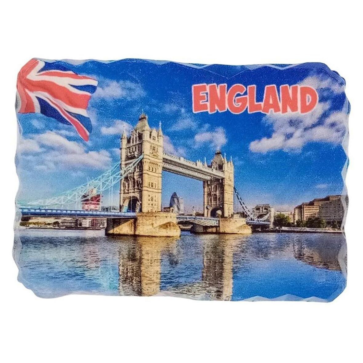 İngiltere Temalı Kırık Magnet