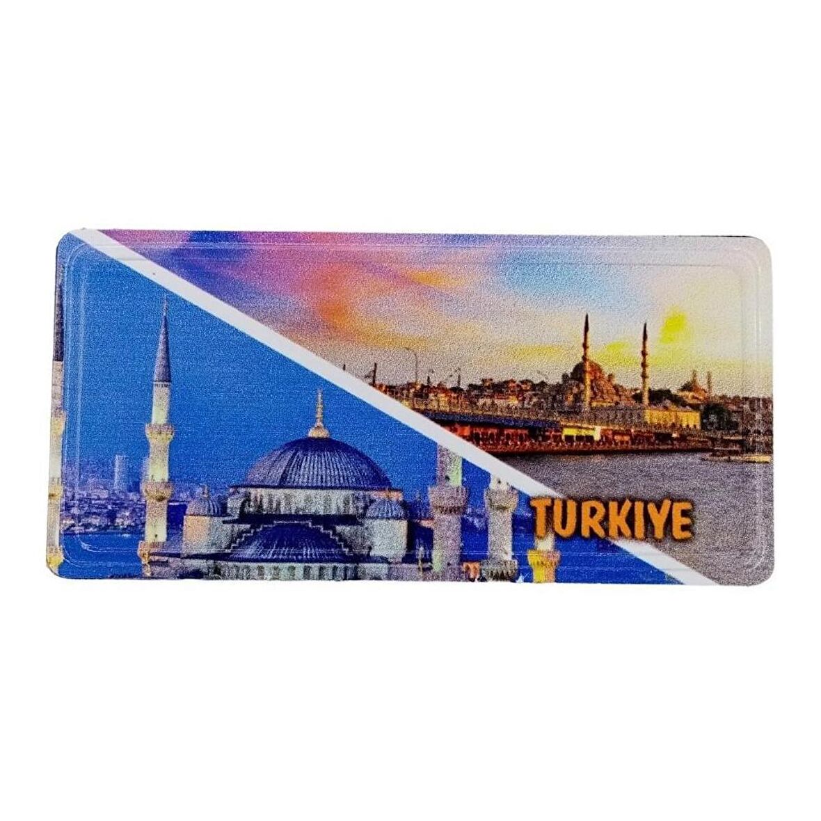 Türkiye Temalı Plaka Magnet
