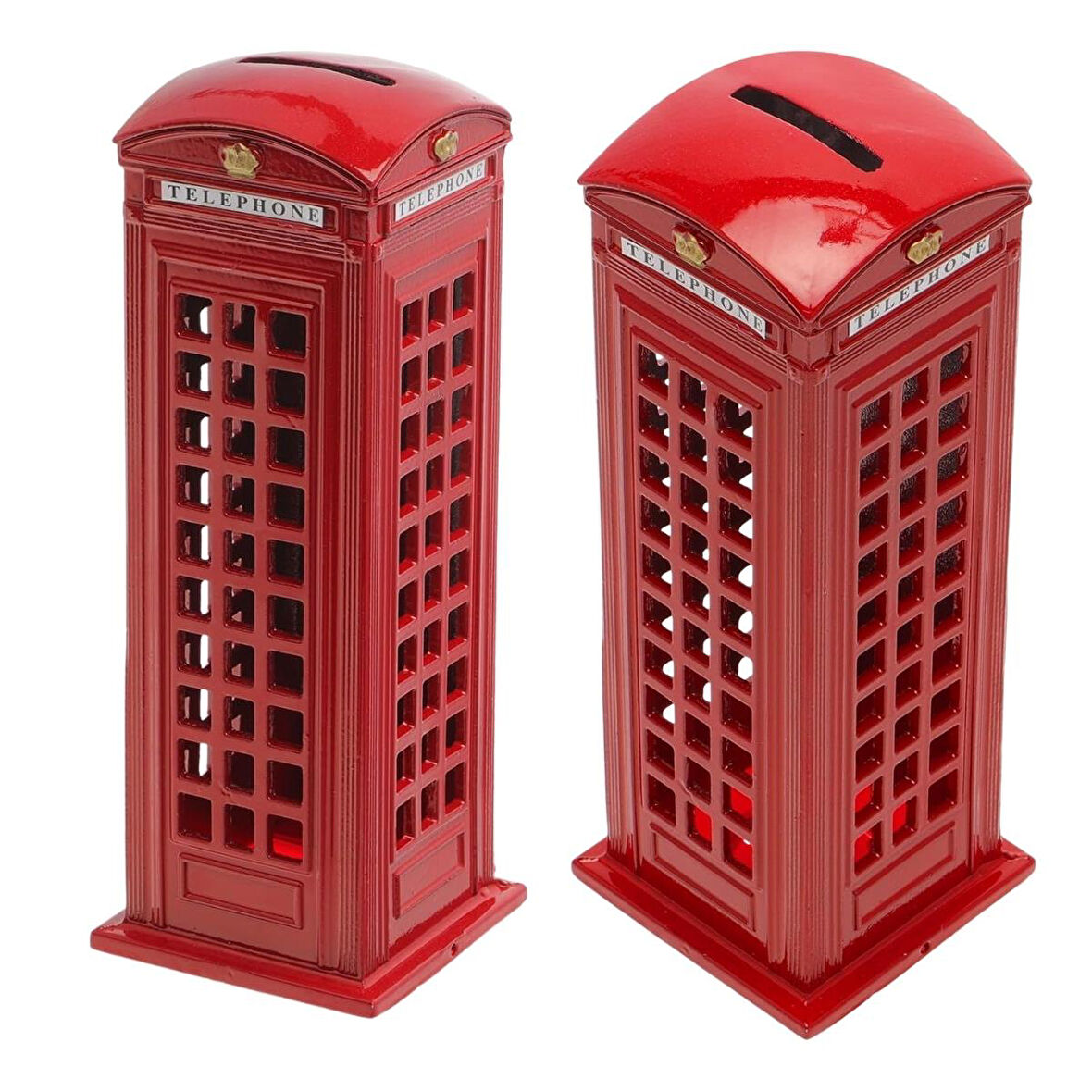 Telefon Kulübesi Metal Kumbara İngiltere Londra 18cm