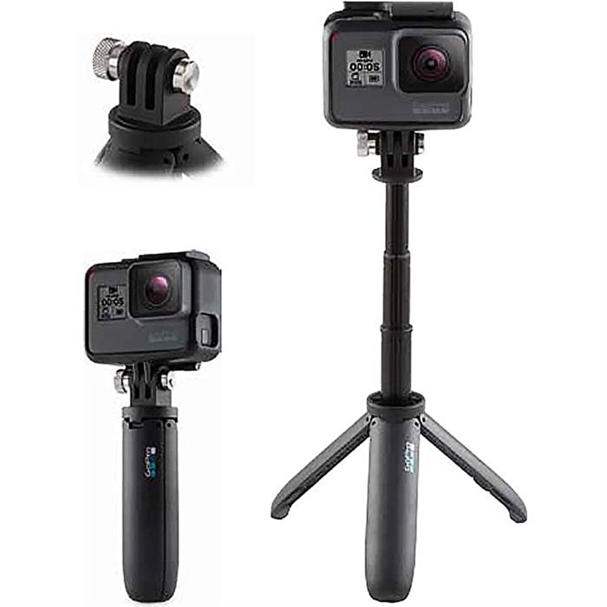 Gopro Shorty Mini Uzatma Kolu + Tripod