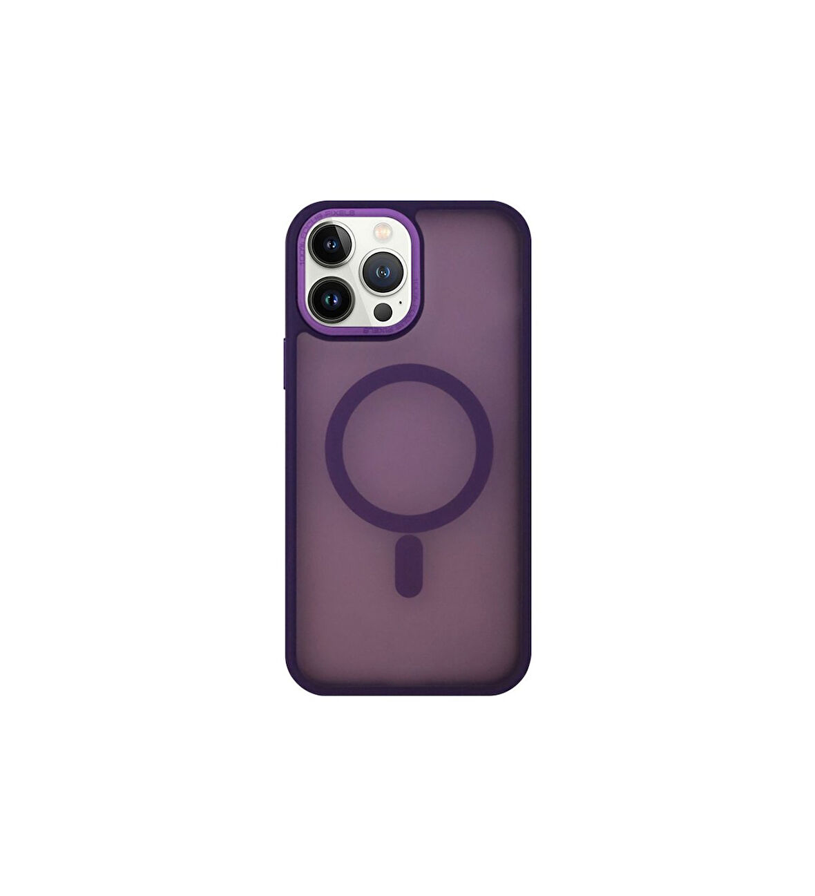 İPHONE 14 PRO UYUMLU BRABUS NOW MAGSAFE ÖZELLİKLİ KILIF MOR