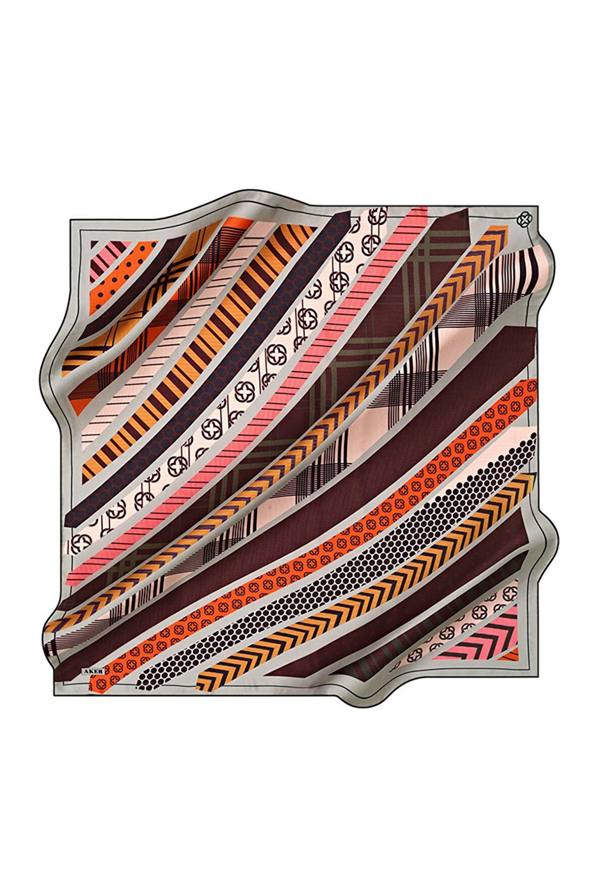 90X90 İpek Krep Saten