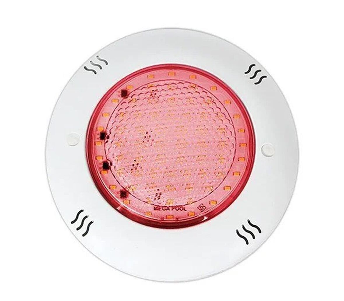 Sıva Üstü Mini Kırmızı Havuz Aydınlatma Armatörü 8W/12V (12Cm Çap 25Mm Yükseklik)