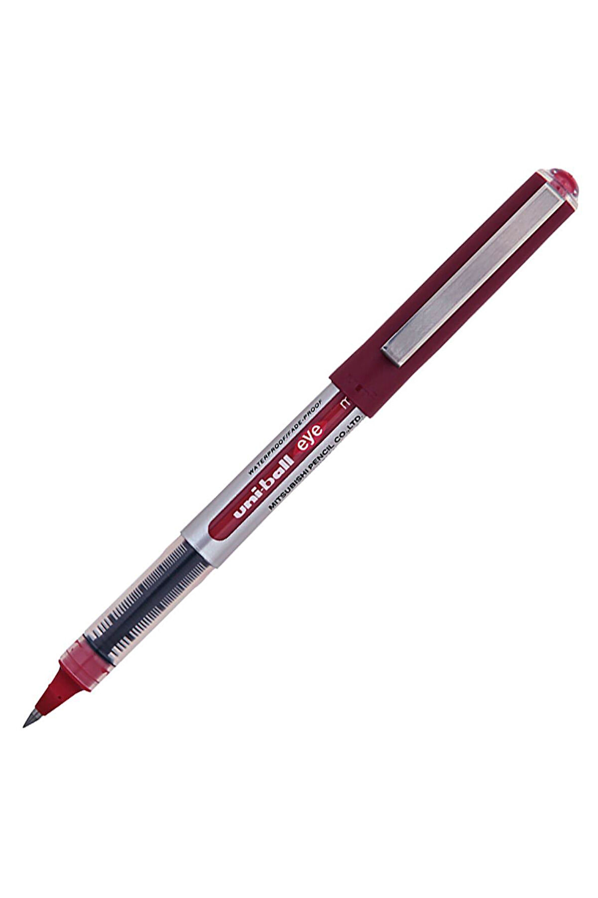 Uni-ball Roller Kalem Eye Micro Bilye Uç 0.5 Mm Kırmızı Ub-150 (12 Lİ PAKET)