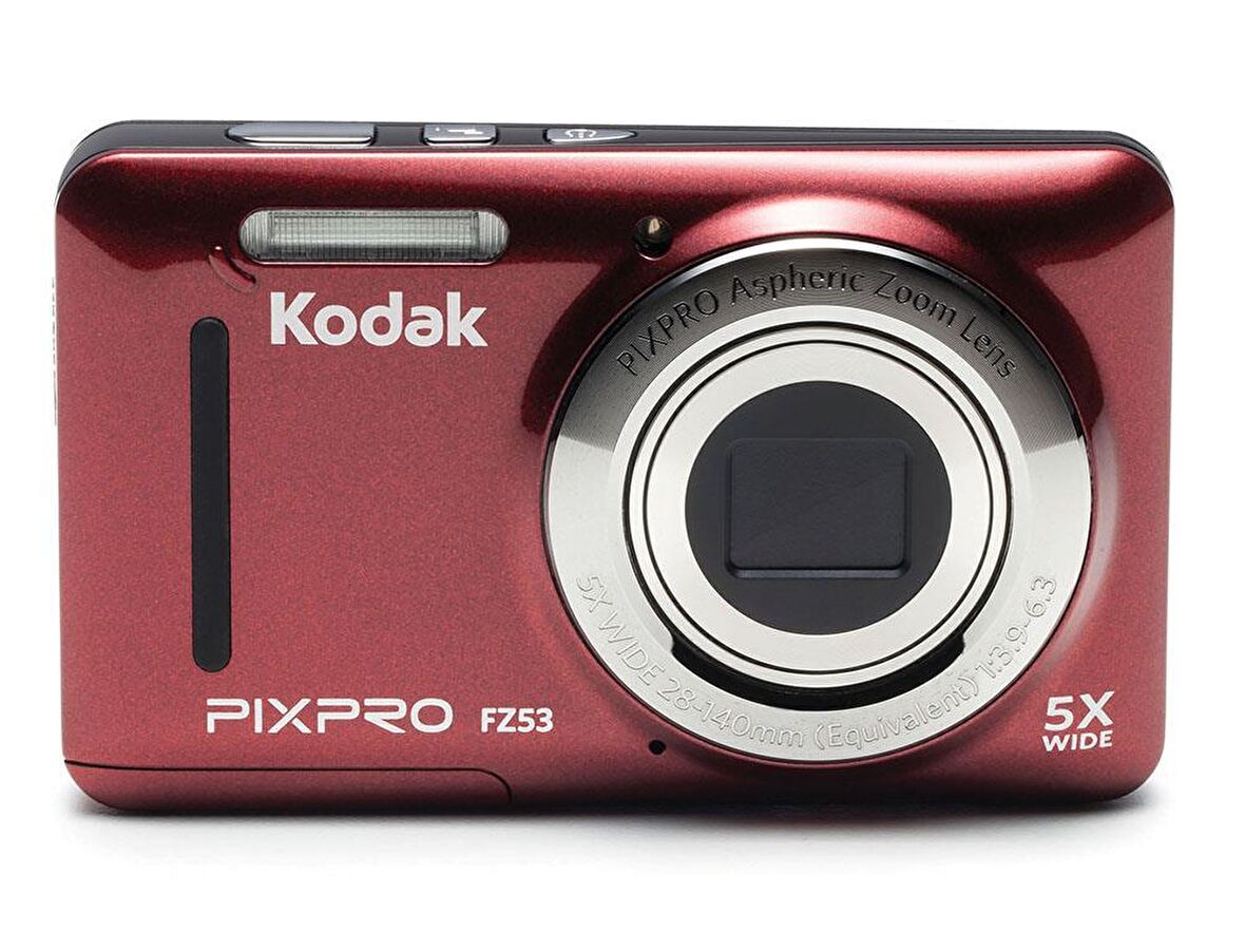 Kodak Pixpro Friendly Zoom FZ53 Dijital Fotoğraf Makinesi KIRMIZI