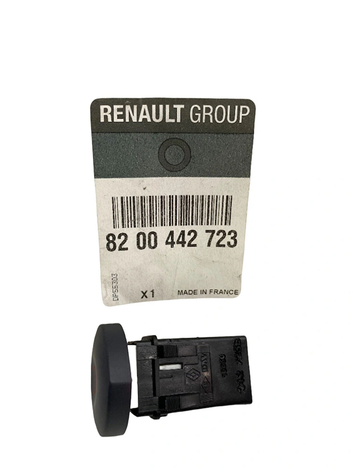 Dörtlü Flaşör Düğmesi Renault Clio 2 HB 8200442723 MAİS